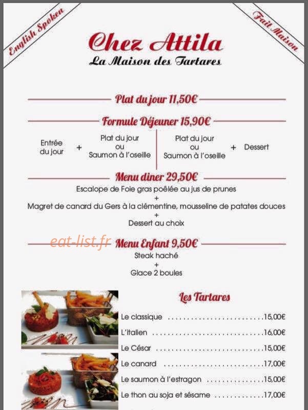 Le grill d'Attila — carte page 1