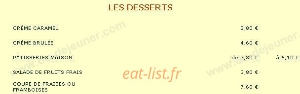 Le Grillon — carte page 10
