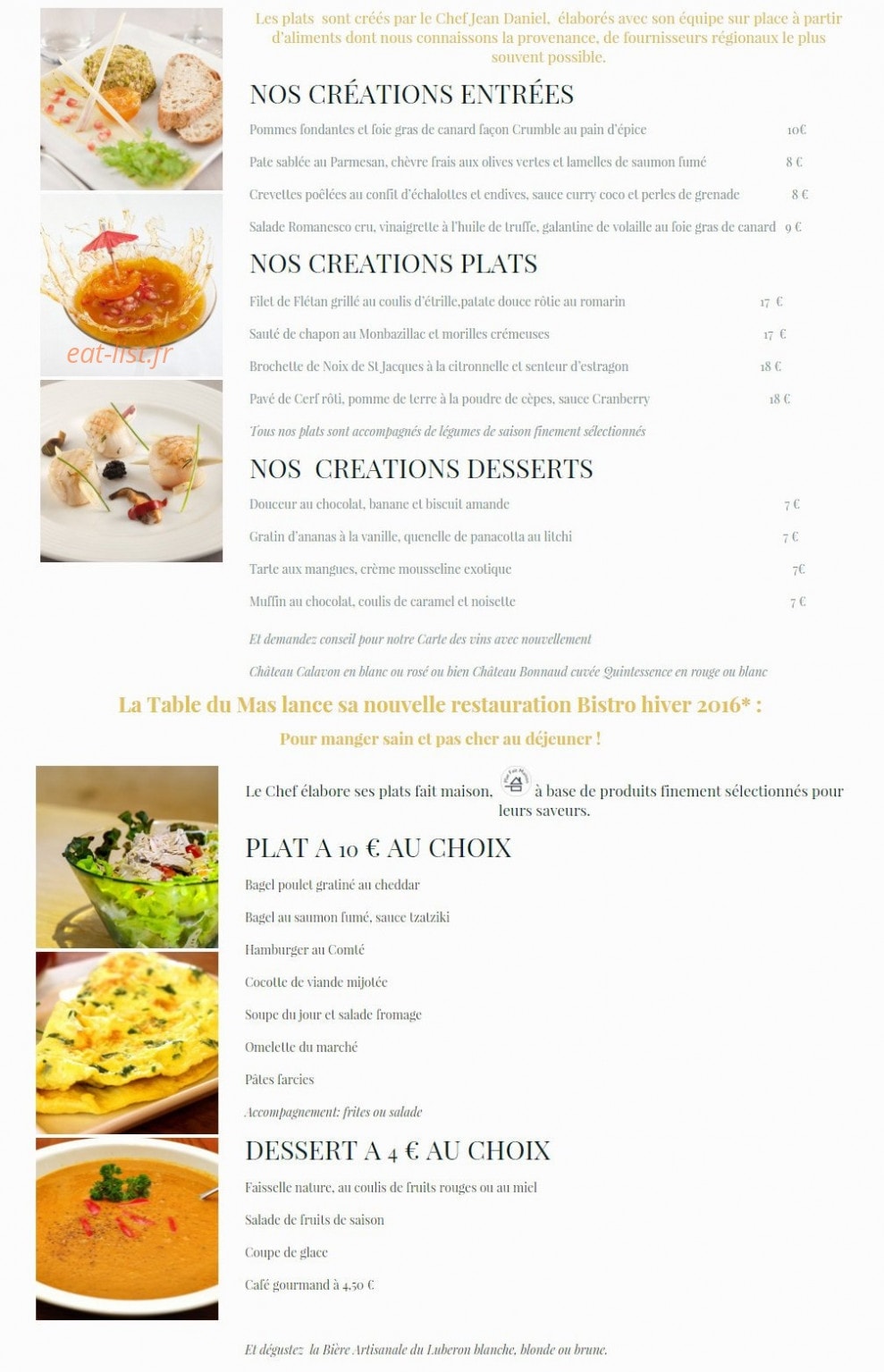 Le mas des écureuils — carte page 1