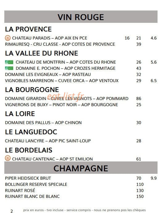 Le Novo — carte page 2