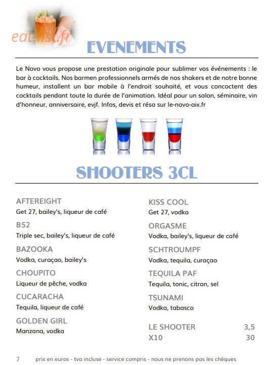 Le Novo — carte page 9