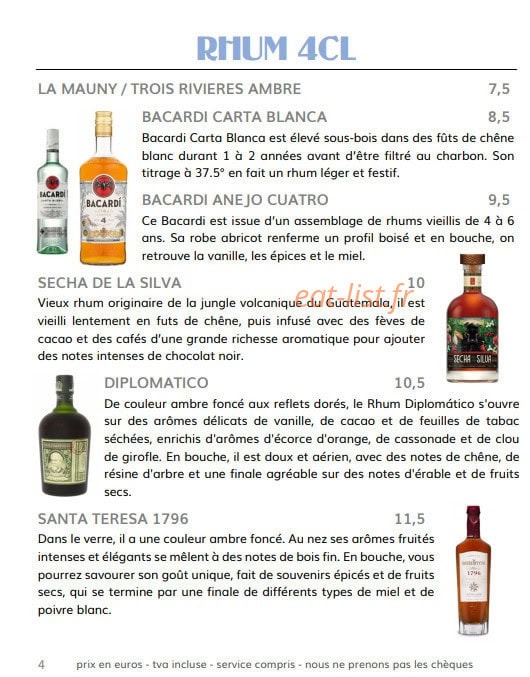 Le Novo — carte page 6