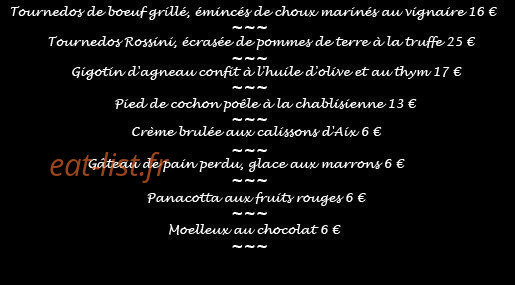 Le Petit Verdot — carte page 2