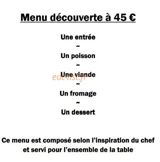Le Poivre d'Ane — carte page 1