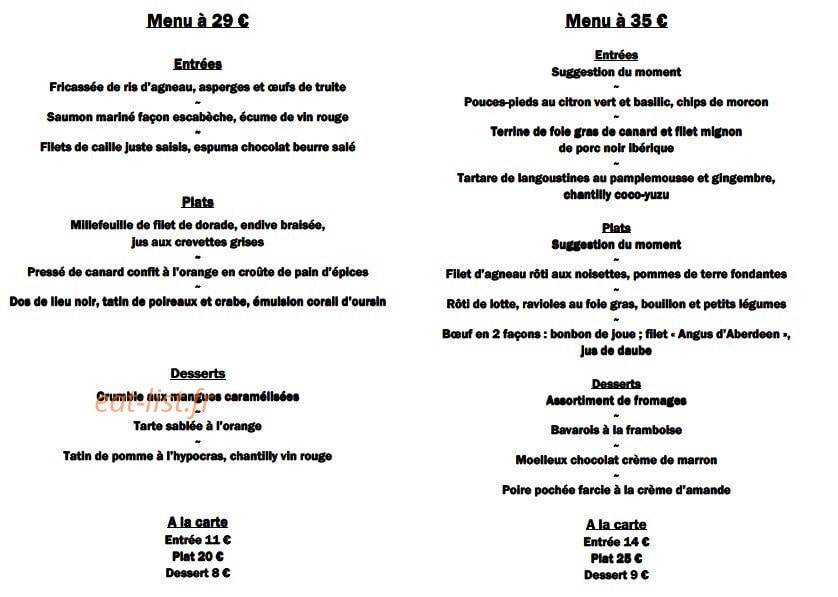 Le Poivre d'Ane — carte page 2