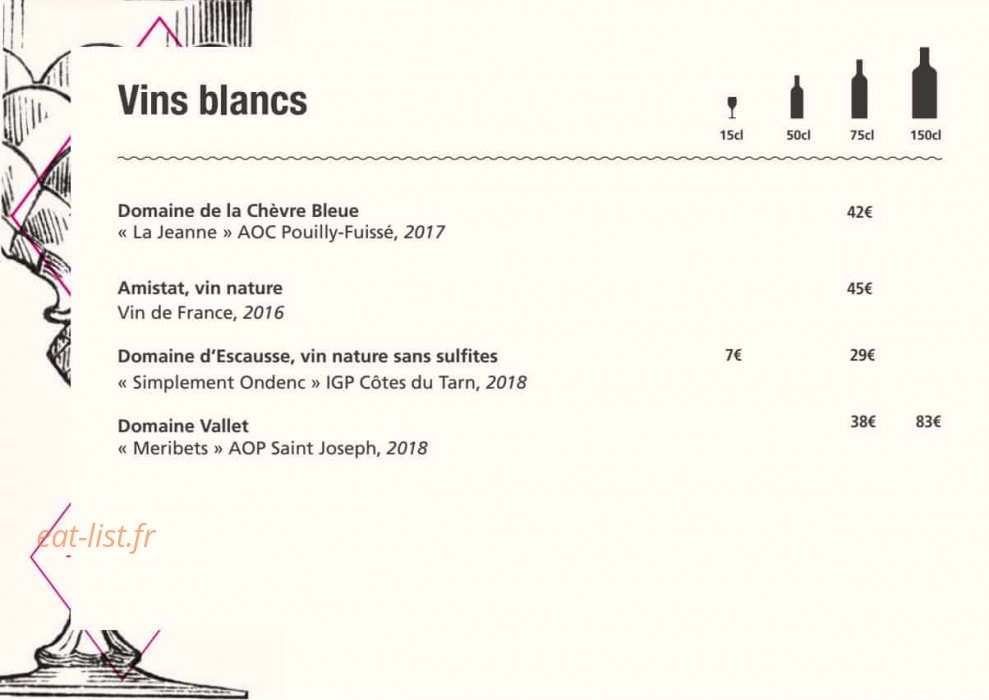 Le Quatre — carte page 6