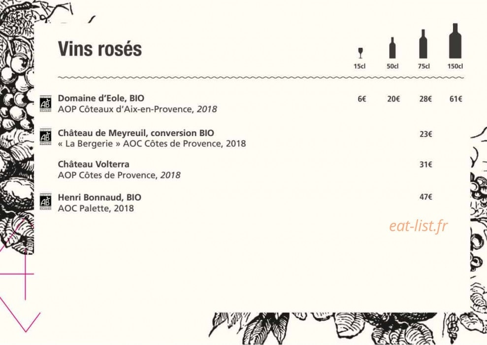 Le Quatre — carte page 7
