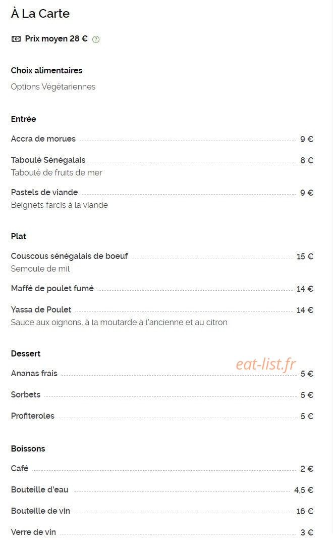 Le Saf — carte page 1
