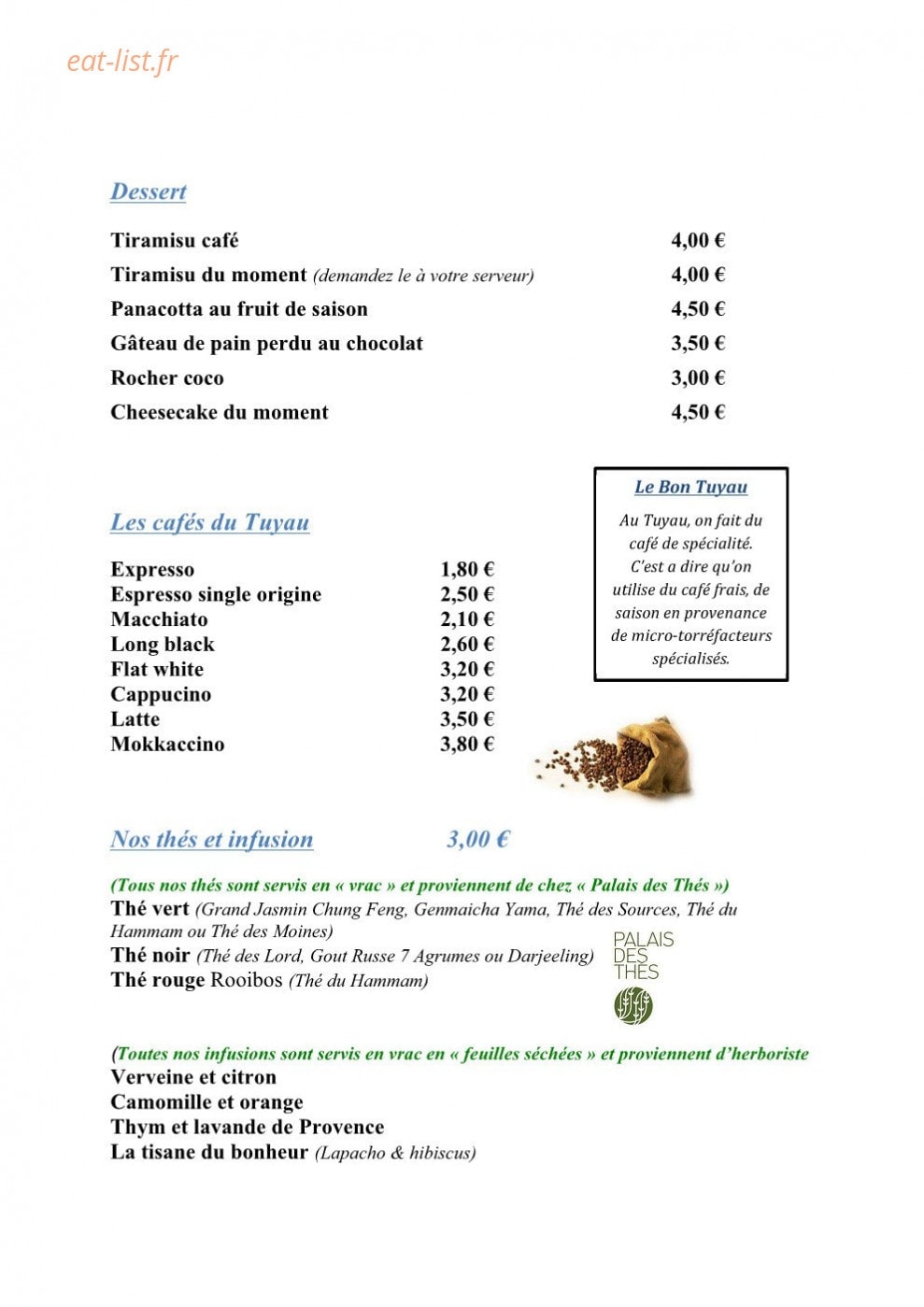 Le Tuyau — carte page 4