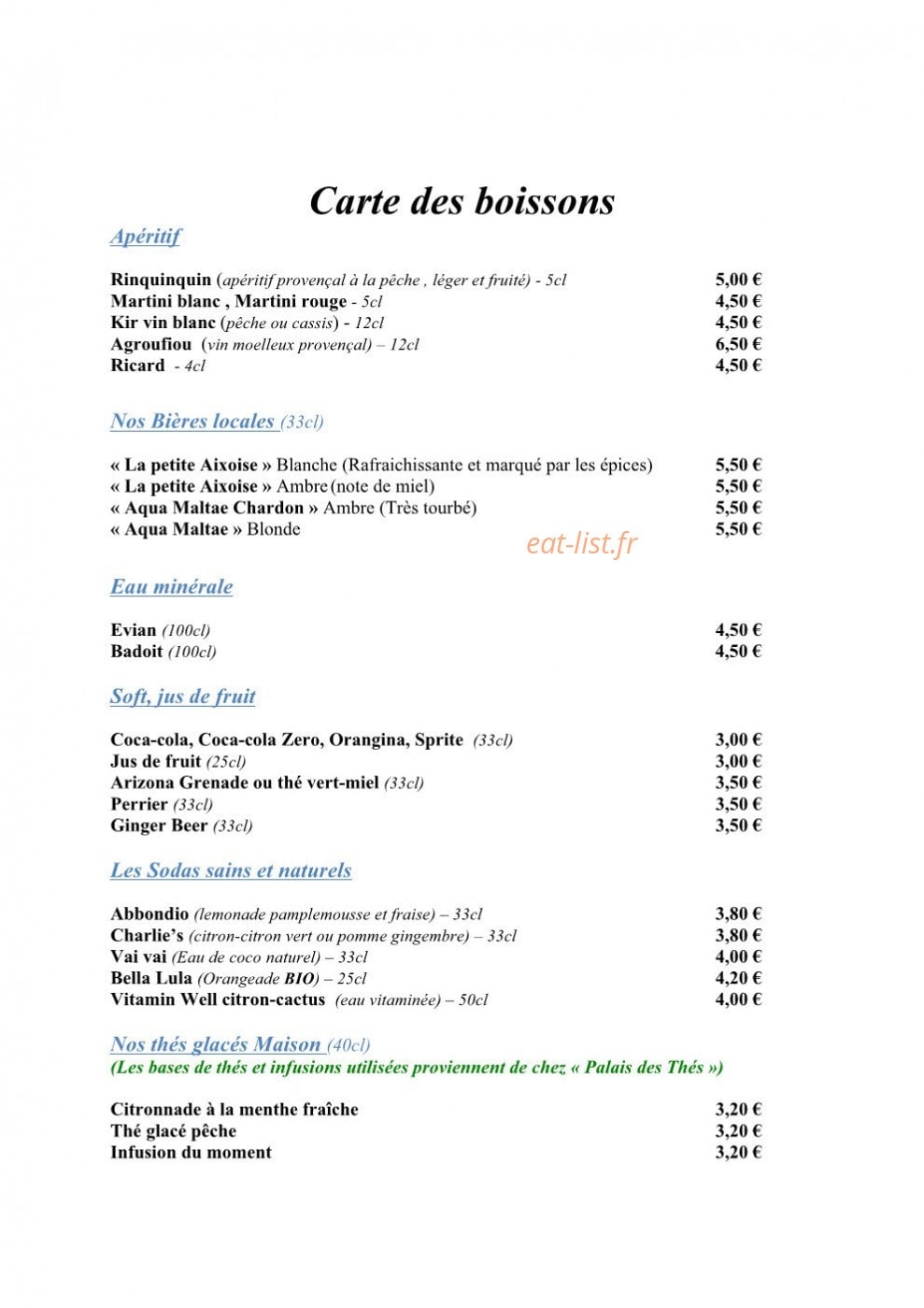Le Tuyau — carte page 5