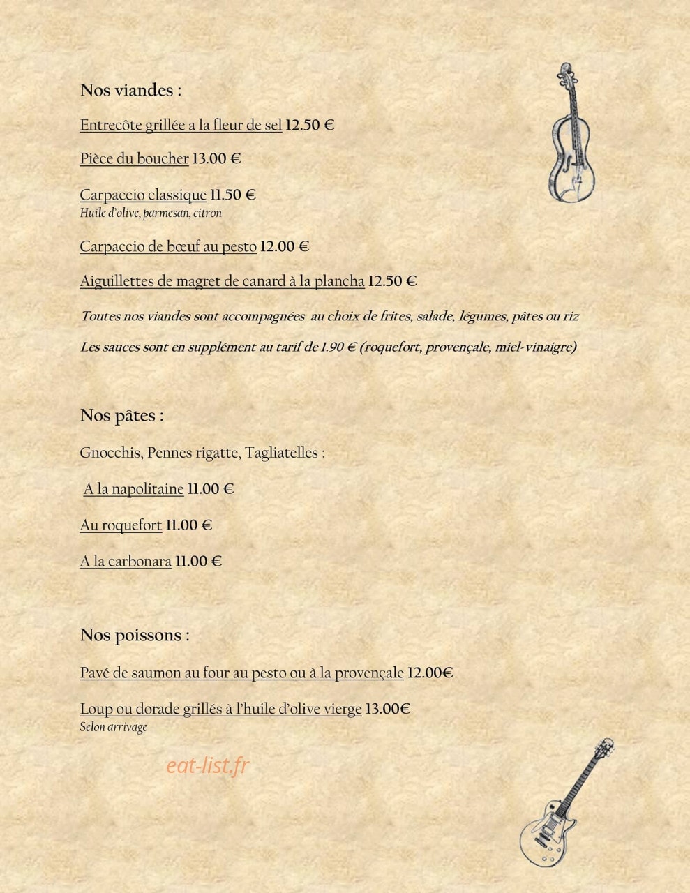 Les Arcades — carte page 2