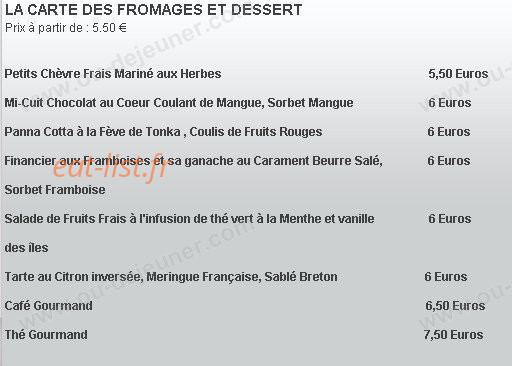 Les Artistes — carte page 6