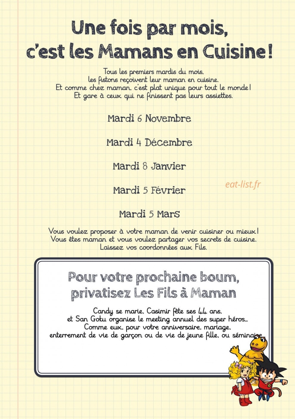Les Fils à maman — carte page 4