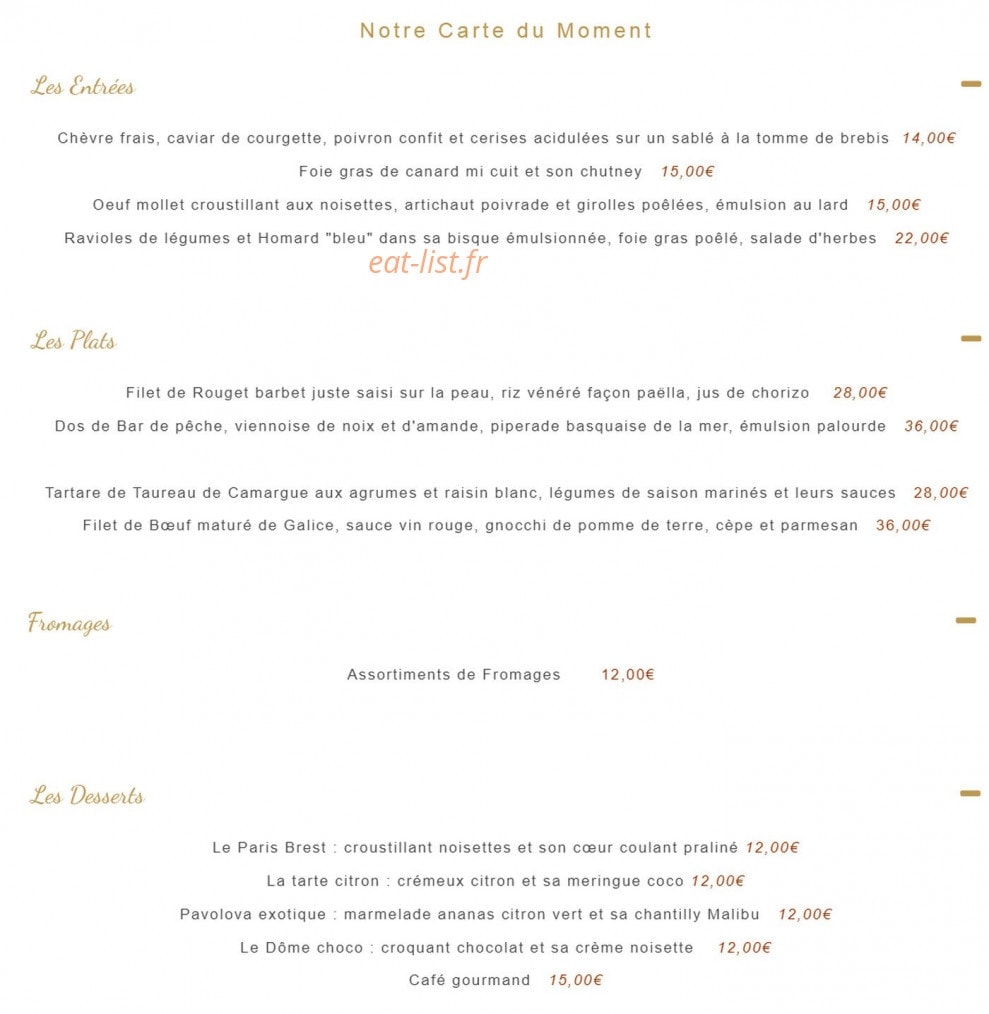 Les Inséparables — carte page 1