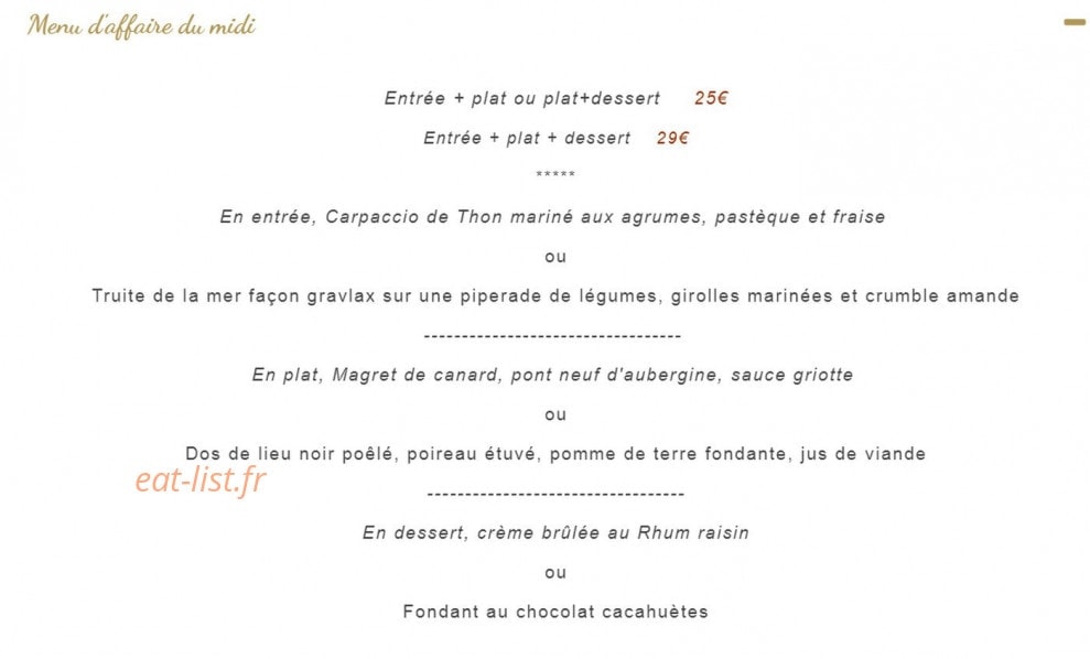 Les Inséparables — carte page 2