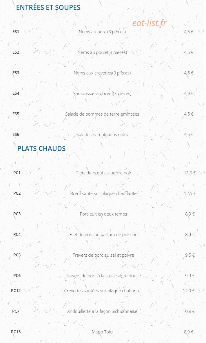 Li palace — carte page 2