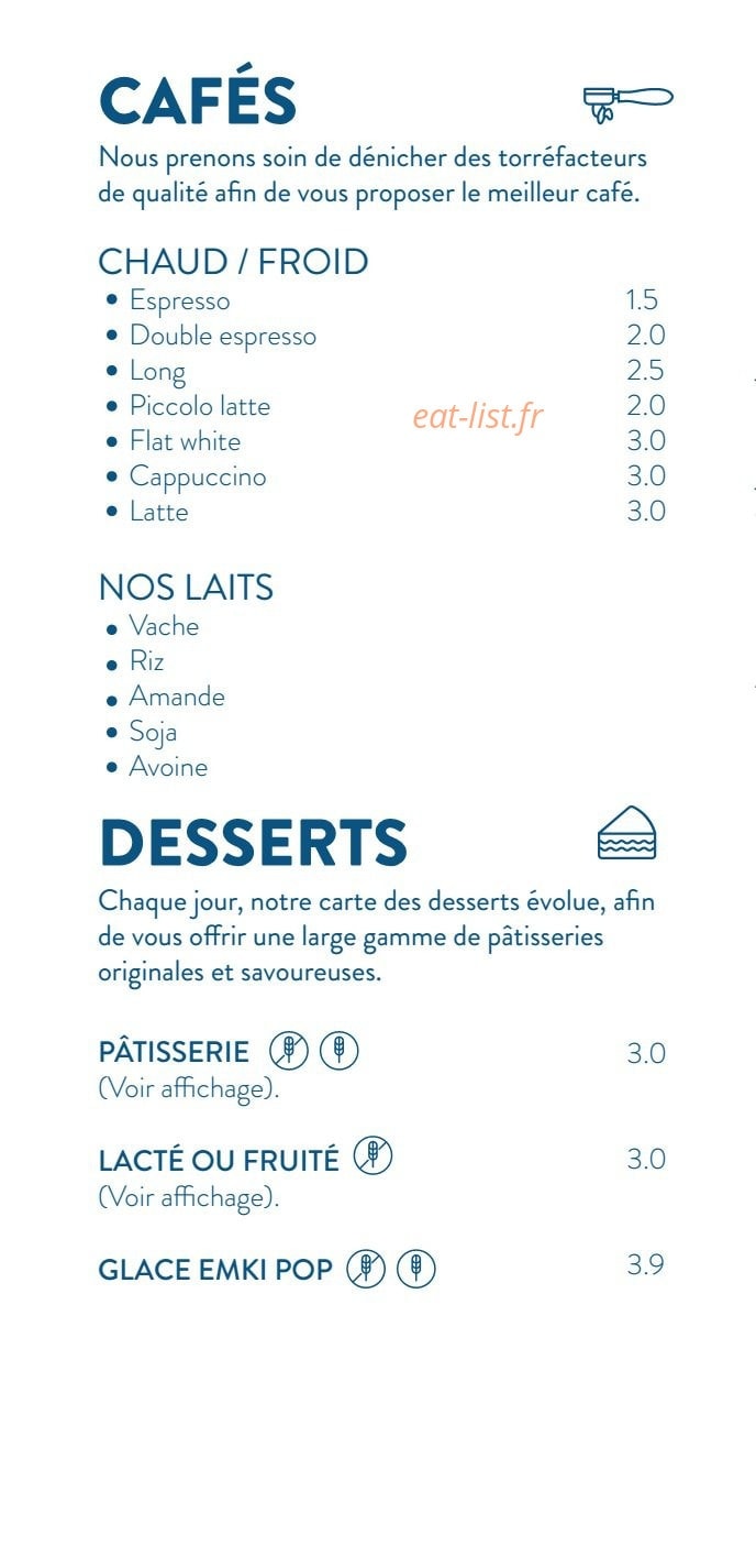 Maison Nosh — carte page 5