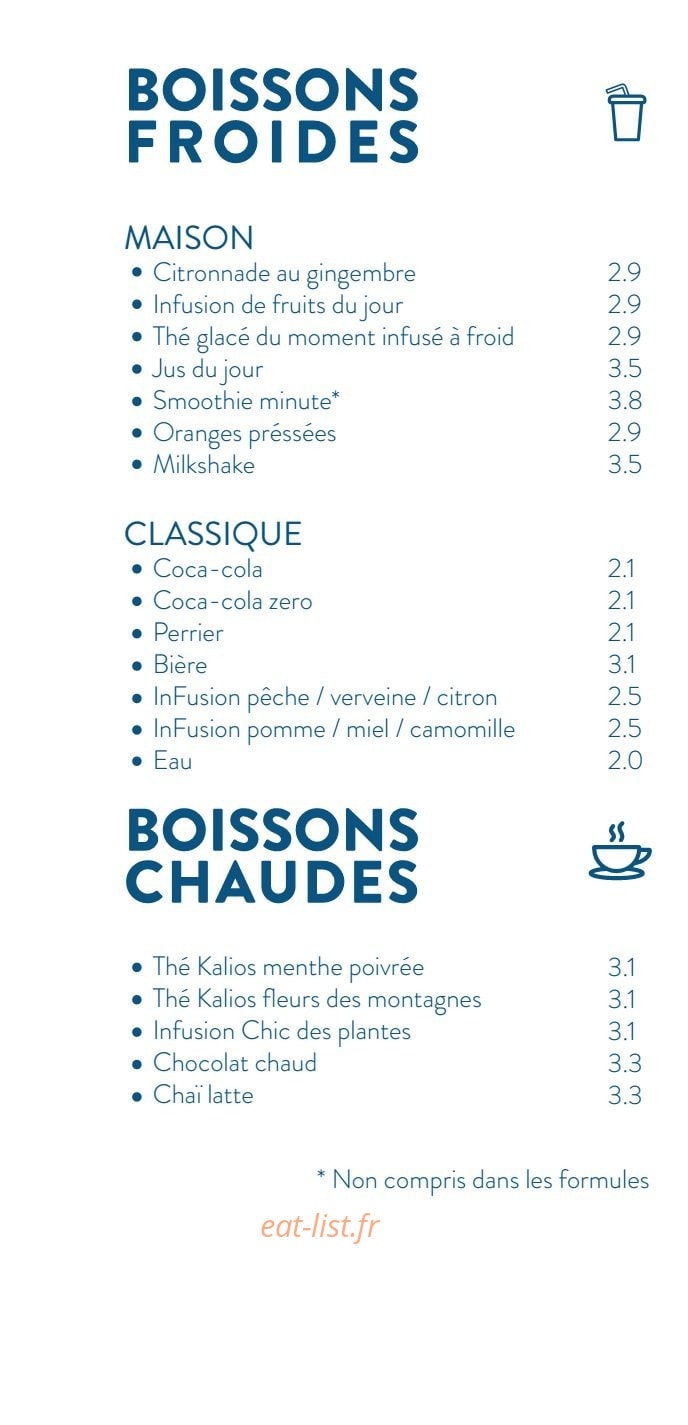 Maison Nosh — carte page 4