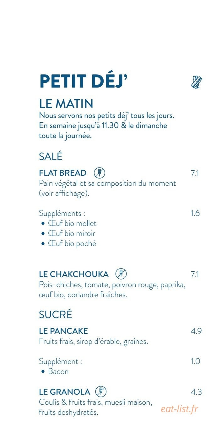 Maison Nosh — carte page 1