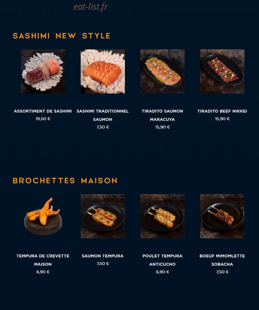 NKI sushi — carte page 11