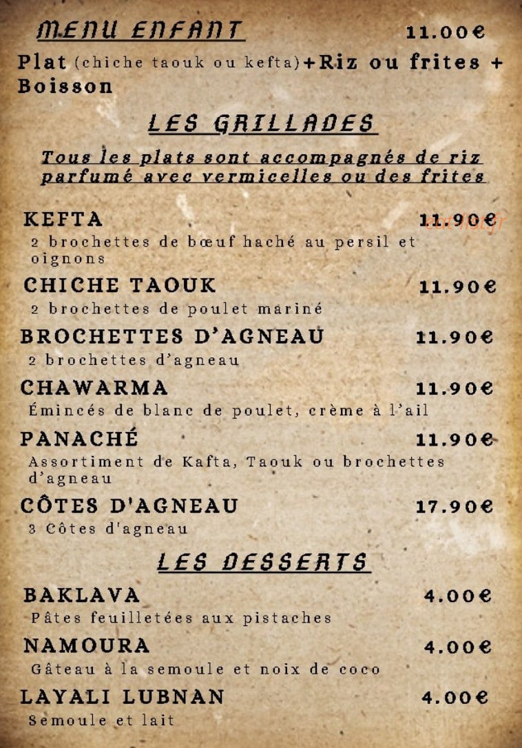 Ô Palais Araméen — carte page 3