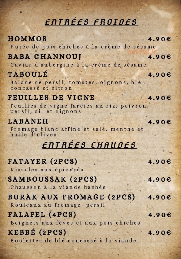Ô Palais Araméen — carte page 2