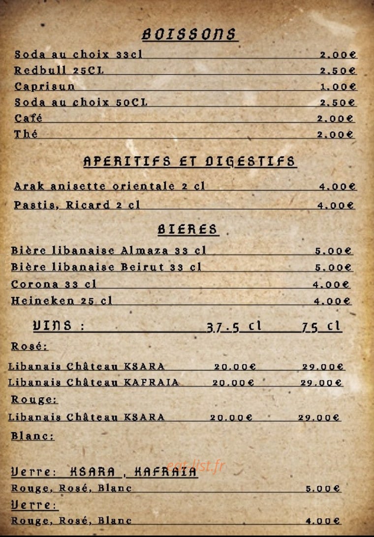 Ô Palais Araméen — carte page 6