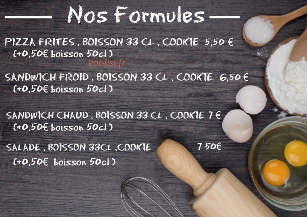 Pizza des arts — carte page 2