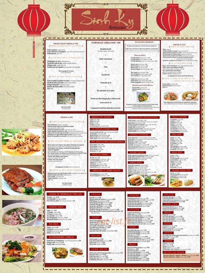 Sinh ky — carte page 1