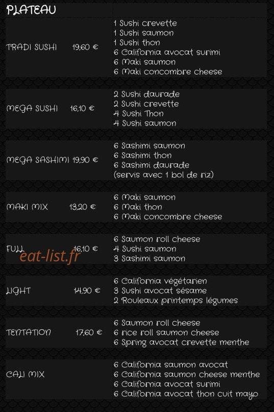 Sushi Couronne — carte page 3