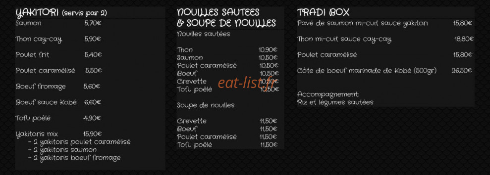 Sushi Couronne — carte page 5