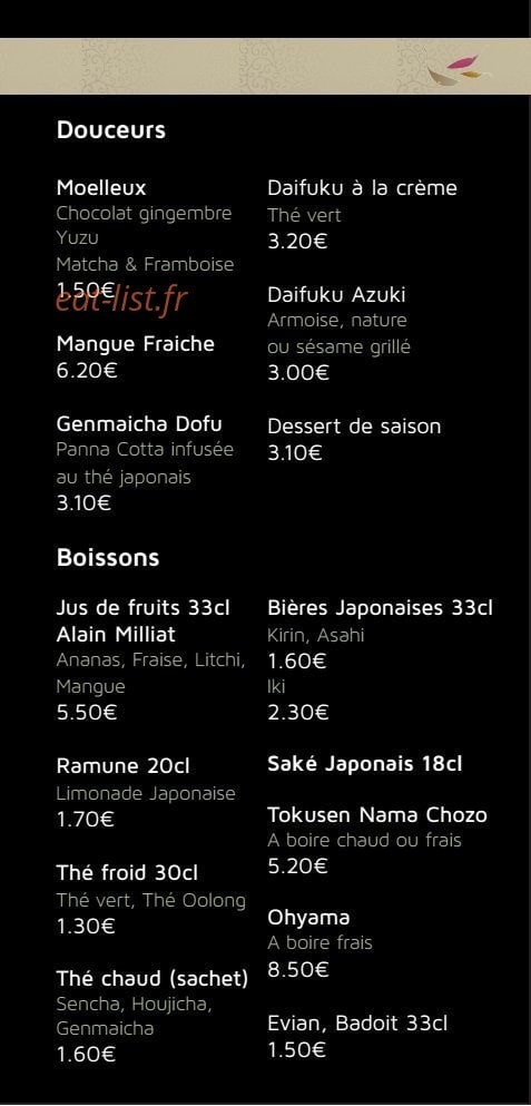 Yojisu — carte page 9