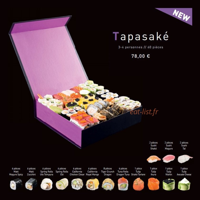 Enjoy sushi — carte page 21