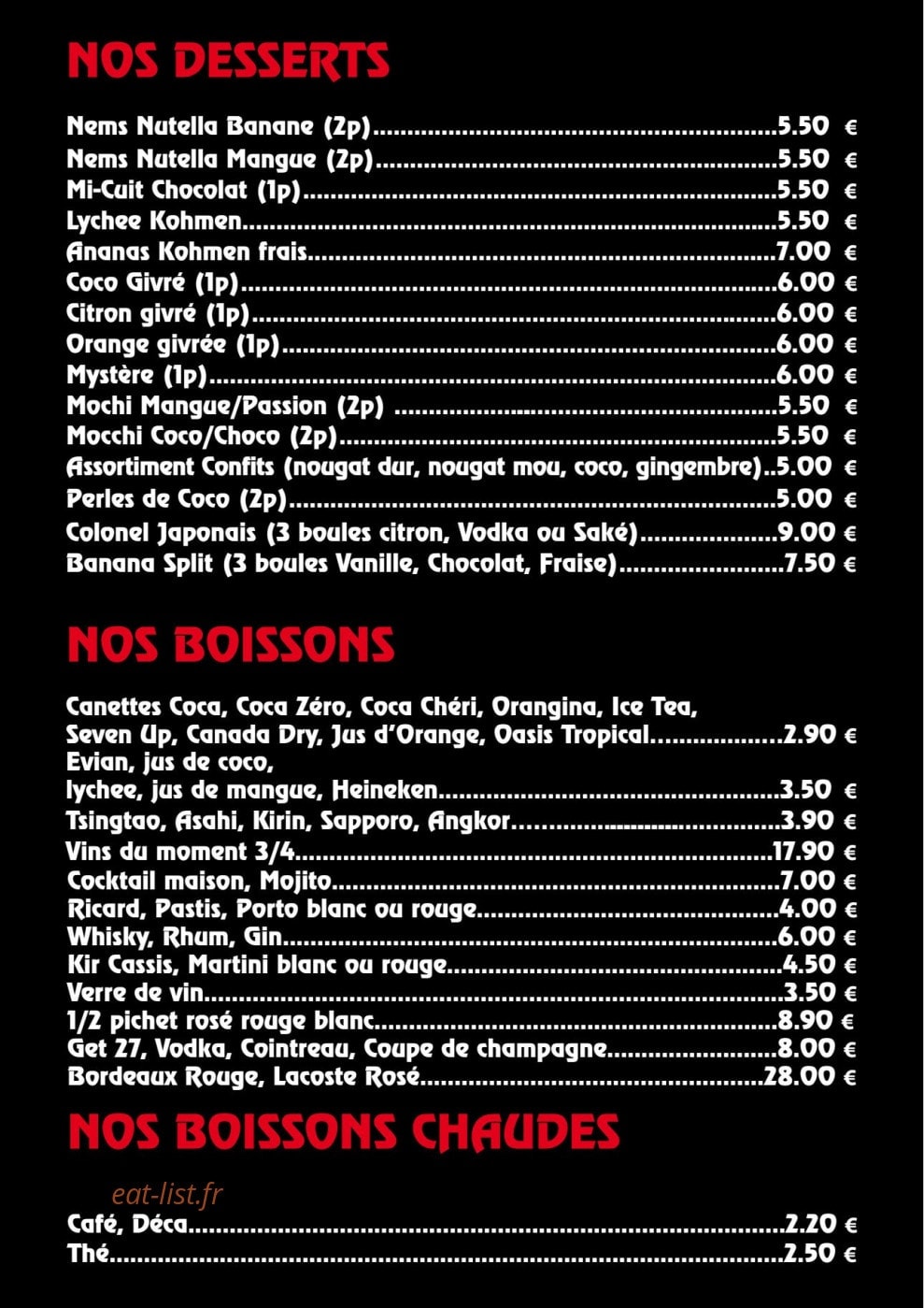 Kohmen — carte page 8