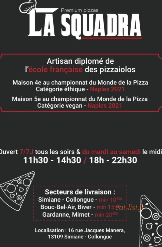 La Squadra — carte page 1