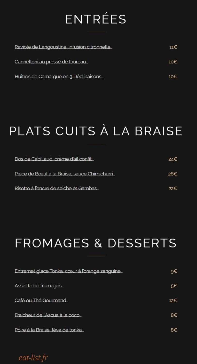 Ascua — carte page 1