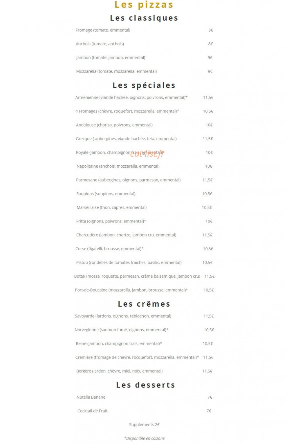 Bottaï — carte page 2