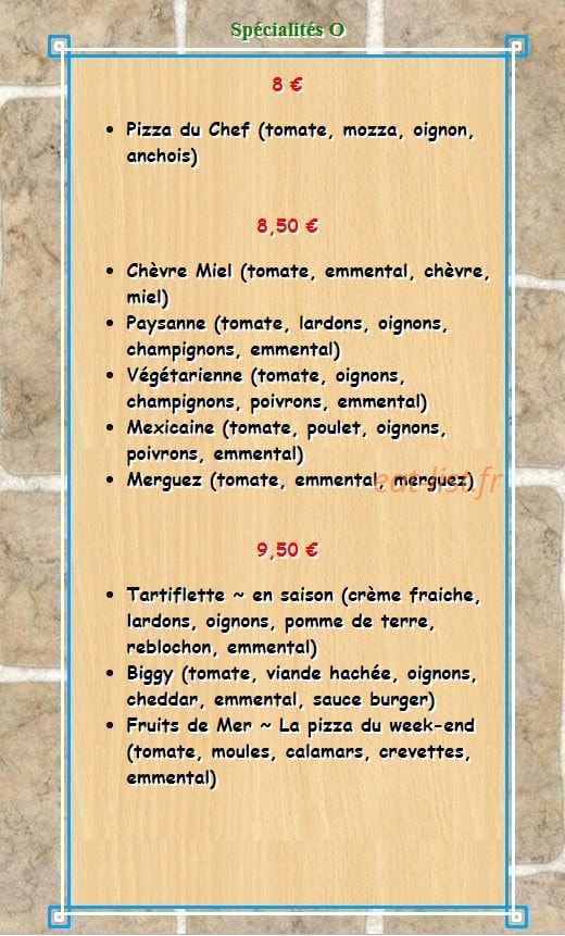 Carboni — carte page 3