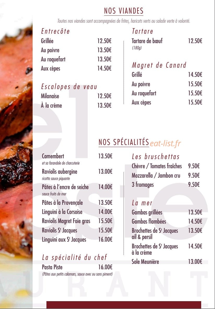 Hôtel de la Poste — carte page 3