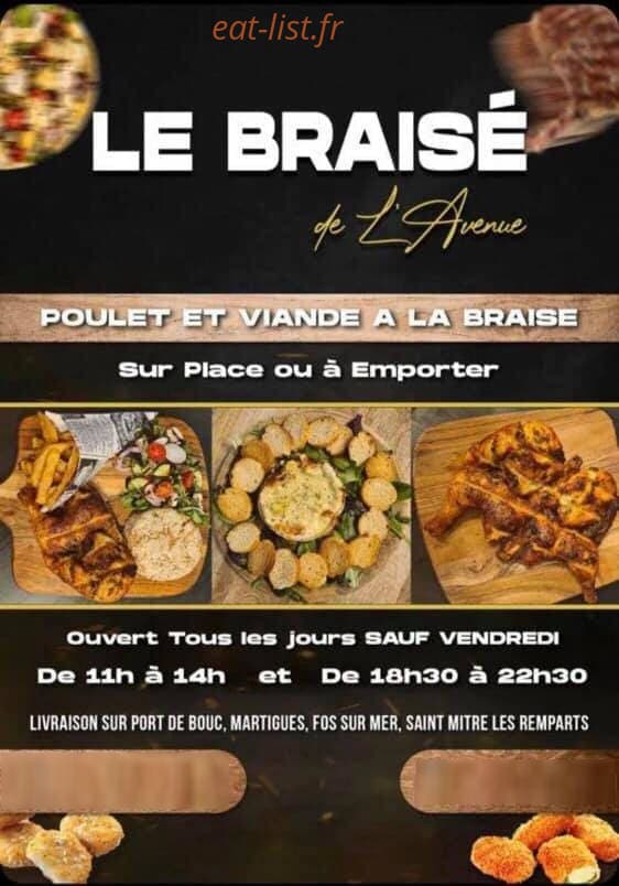 Le Braisé — carte page 1
