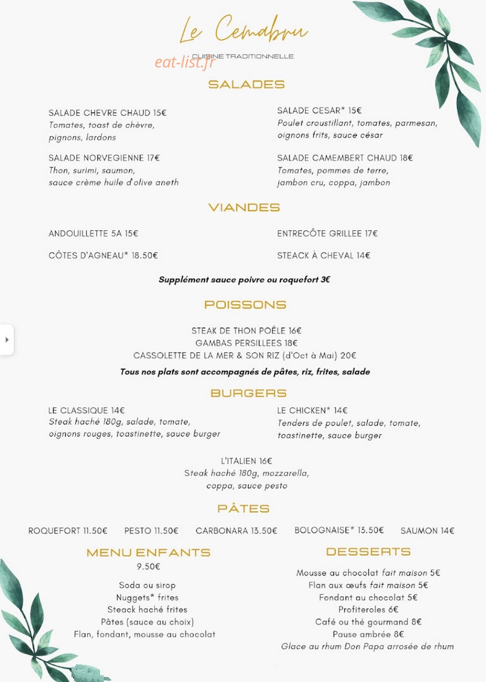 Le Cemabru — carte page 1