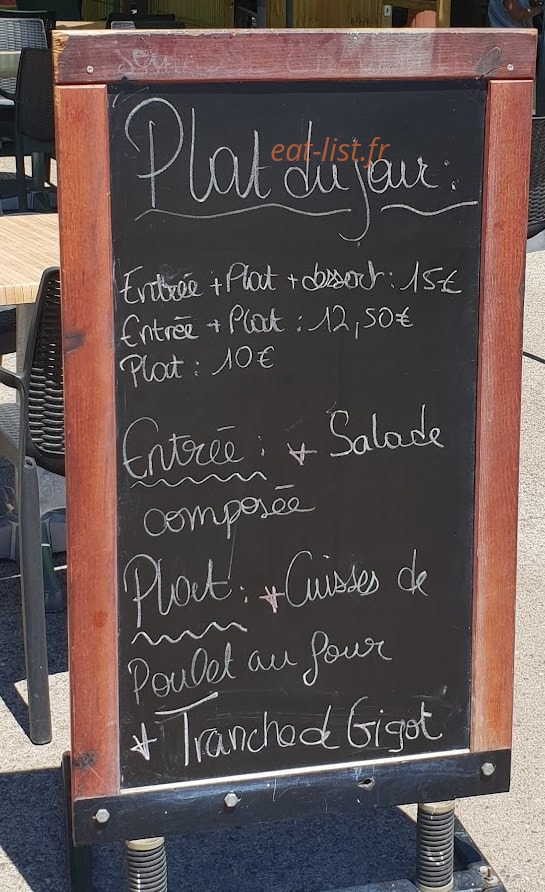 Le Petit Creux — carte page 2