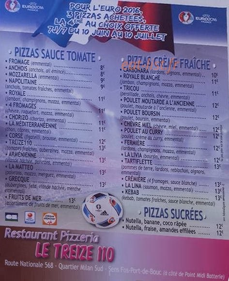 Le Treize 110 — carte page 2