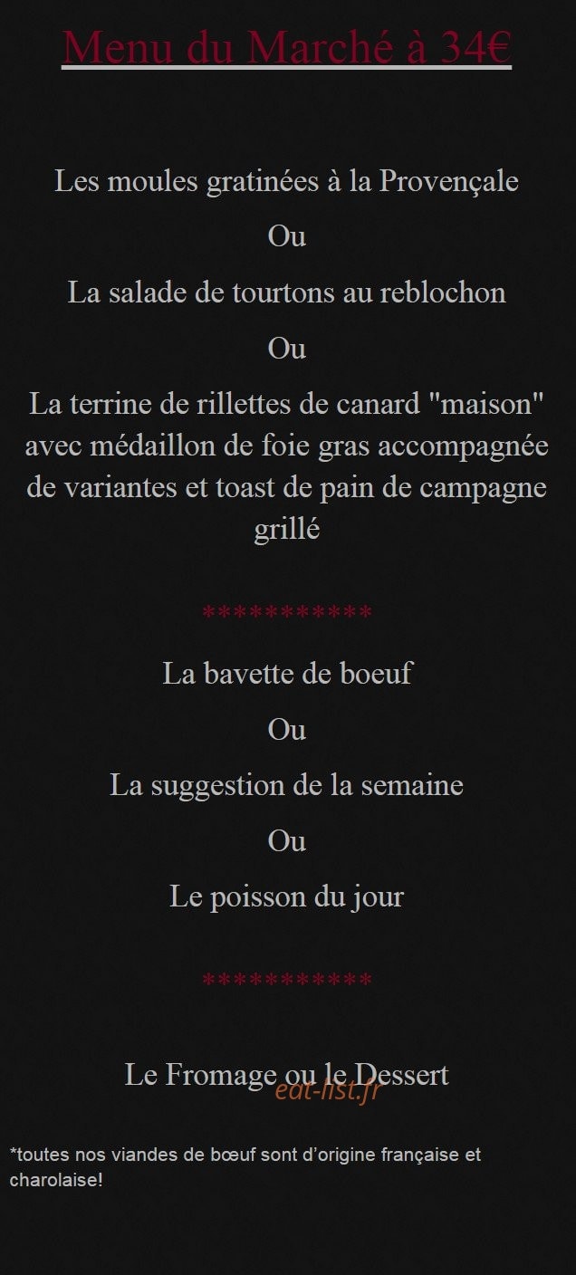 Le Mas des Vignes — carte page 2