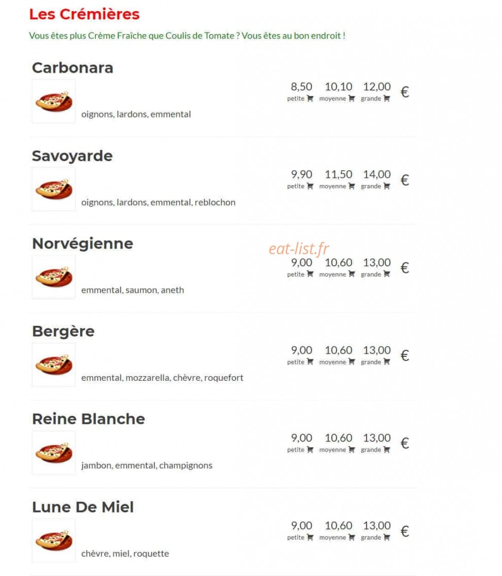 Pizza Coudoux Chez Aldo — carte page 4