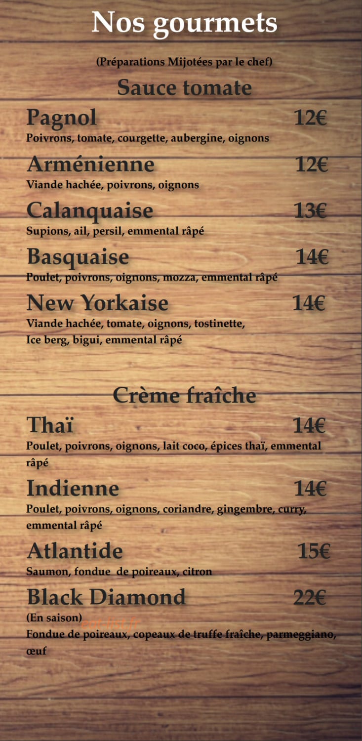 A Casa di Pizz' — carte page 3