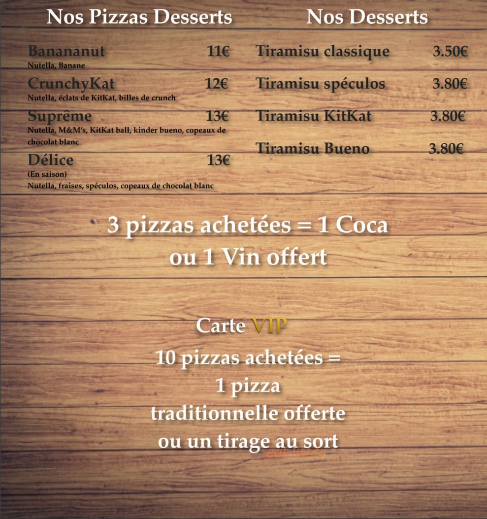 A Casa di Pizz' — carte page 4