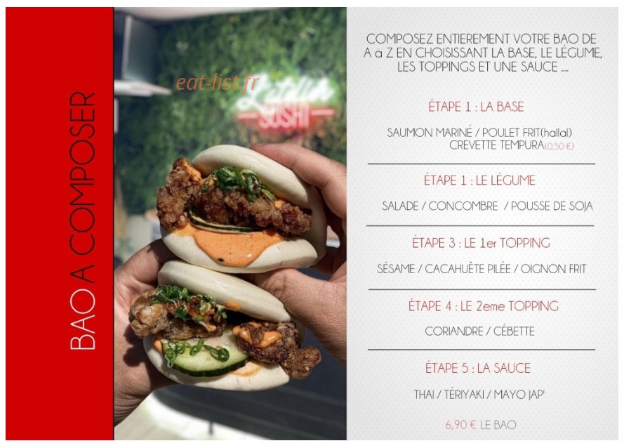 L'atelier Sushi — carte page 14