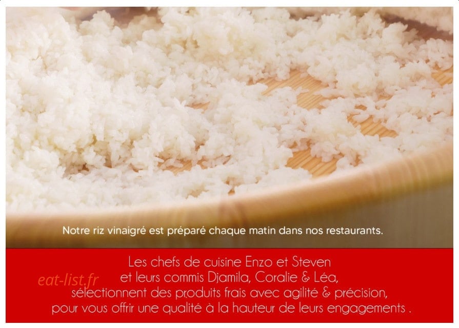 L'atelier Sushi — carte page 2