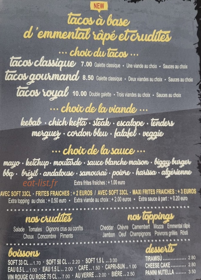 Les 3 Frères — carte page 3